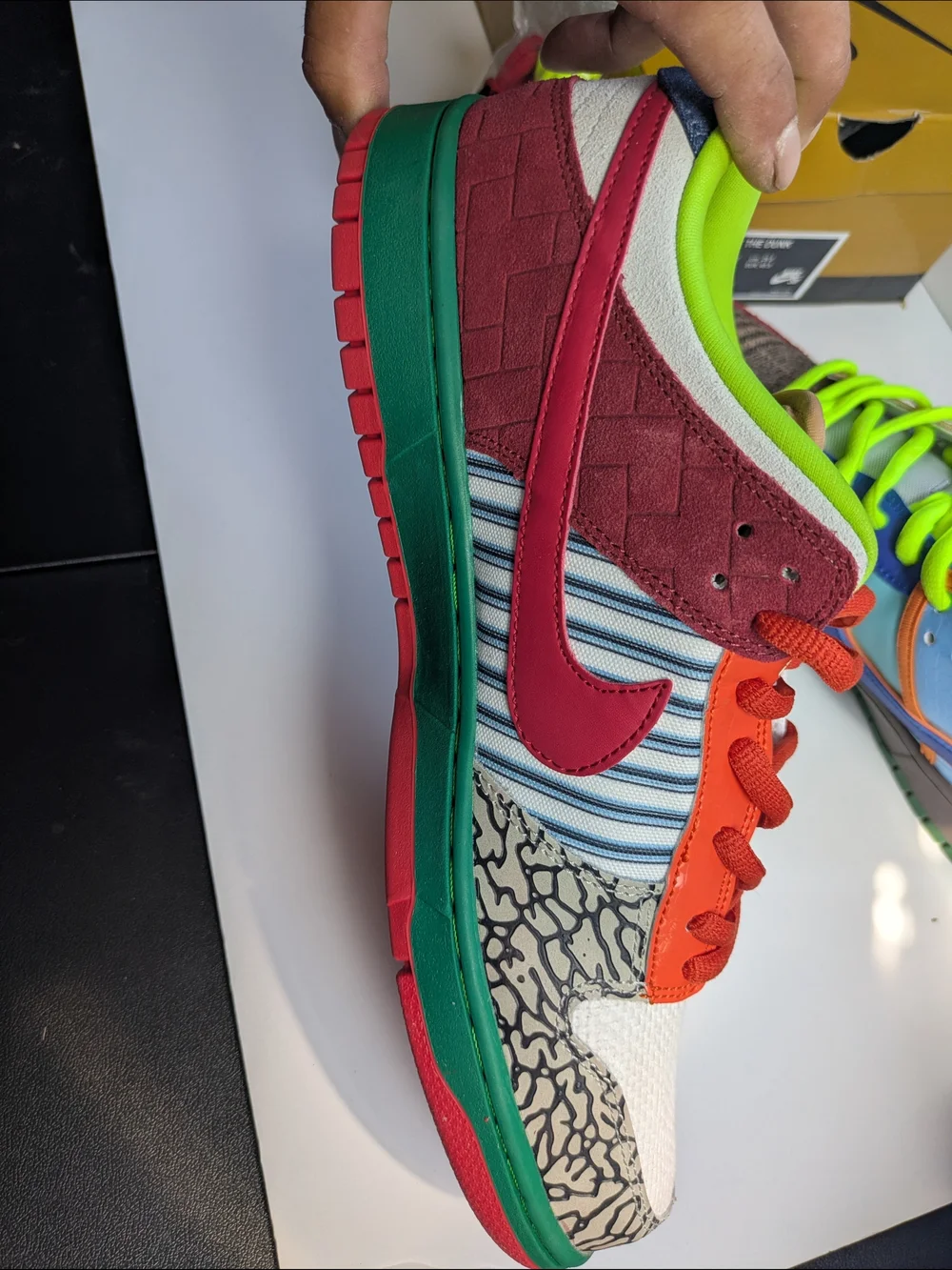 Nike What The Dunk -Size 12 NWT